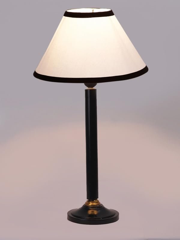 Multicolor Table Lamp | Artistic Mosaic Glass with Sturdy Wood Base | Decorative Ambient Light for Home D�cor | Perfect Blend of Modern & Traditional Style - Model DBH31
