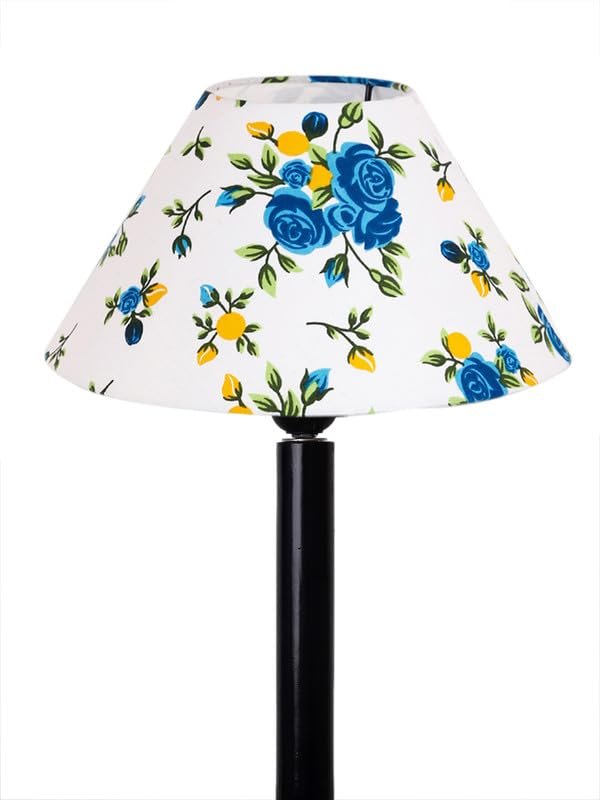 Multicolor Table Lamp | Artistic Mosaic Glass with Sturdy Wood Base | Decorative Ambient Light for Home D�cor | Perfect Blend of Modern & Traditional Style - Model DBH36