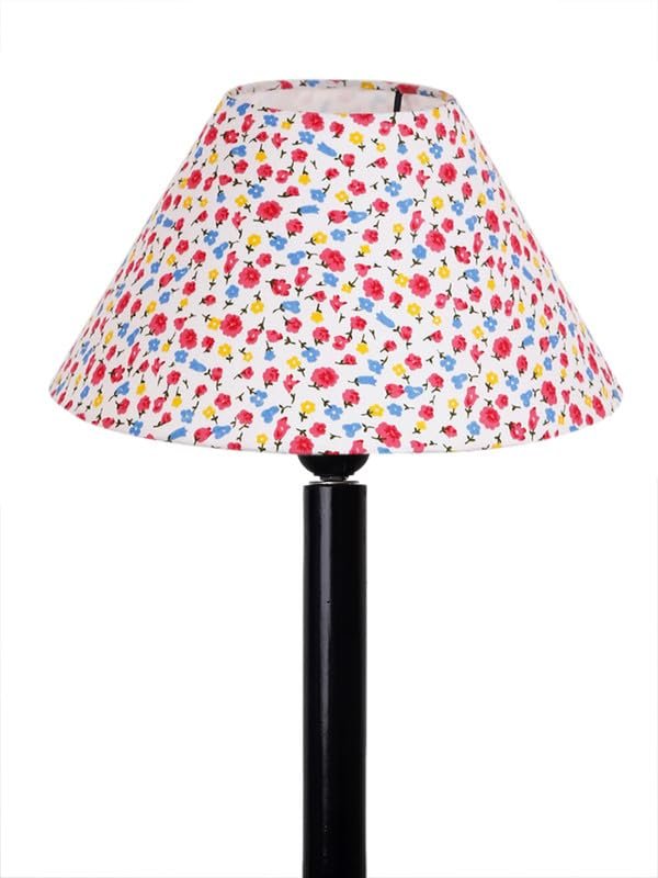 Multicolor Table Lamp | Artistic Mosaic Glass with Sturdy Wood Base | Decorative Ambient Light for Home D�cor | Perfect Blend of Modern & Traditional Style - Model DBH38