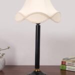 Multicolor Table Lamp | Artistic Mosaic Glass with Sturdy Wood Base | Decorative Ambient Light for Home D�cor | Perfect Blend of Modern & Traditional Style – Model DBH39