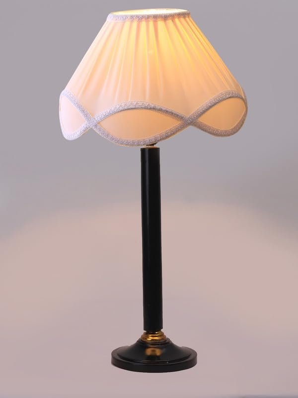 Multicolor Table Lamp | Artistic Mosaic Glass with Sturdy Wood Base | Decorative Ambient Light for Home D�cor | Perfect Blend of Modern & Traditional Style - Model DBH40