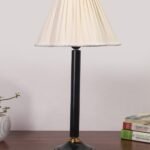 Multicolor Table Lamp | Artistic Mosaic Glass with Sturdy Wood Base | Decorative Ambient Light for Home D�cor | Perfect Blend of Modern & Traditional Style – Model DBH42