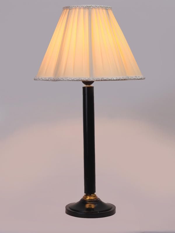 Multicolor Table Lamp | Artistic Mosaic Glass with Sturdy Wood Base | Decorative Ambient Light for Home D�cor | Perfect Blend of Modern & Traditional Style - Model DBH42