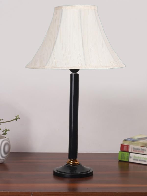 Multicolor Table Lamp | Artistic Mosaic Glass with Sturdy Wood Base | Decorative Ambient Light for Home D�cor | Perfect Blend of Modern & Traditional Style - Model DBH43