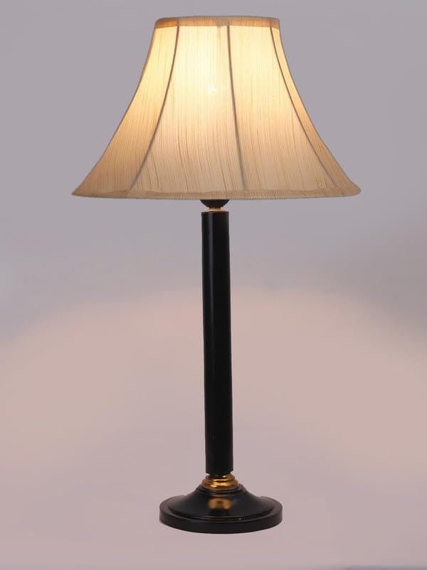 Multicolor Table Lamp | Artistic Mosaic Glass with Sturdy Wood Base | Decorative Ambient Light for Home D�cor | Perfect Blend of Modern & Traditional Style - Model DBH43