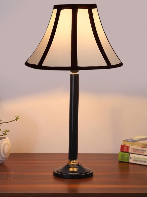 Multicolor Table Lamp | Artistic Mosaic Glass with Sturdy Wood Base | Decorative Ambient Light for Home D�cor | Perfect Blend of Modern & Traditional Style - Model DBH44