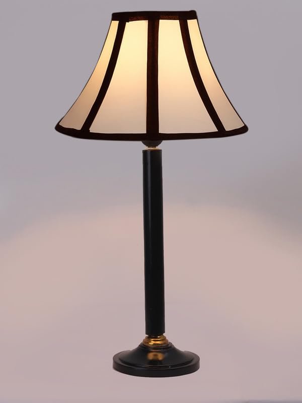 Multicolor Table Lamp | Artistic Mosaic Glass with Sturdy Wood Base | Decorative Ambient Light for Home D�cor | Perfect Blend of Modern & Traditional Style - Model DBH44