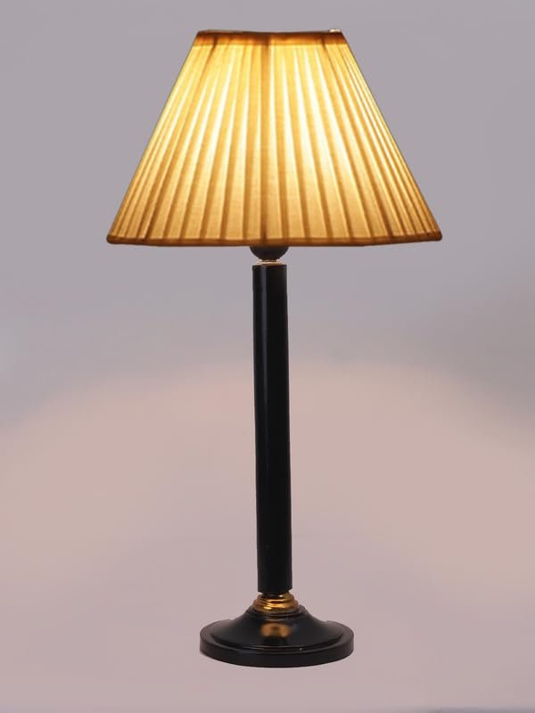 Multicolor Table Lamp | Artistic Mosaic Glass with Sturdy Wood Base | Decorative Ambient Light for Home D�cor | Perfect Blend of Modern & Traditional Style - Model DBH45
