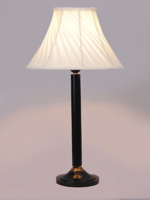 Multicolor Table Lamp | Artistic Mosaic Glass with Sturdy Wood Base | Decorative Ambient Light for Home D�cor | Perfect Blend of Modern & Traditional Style - Model DBH46