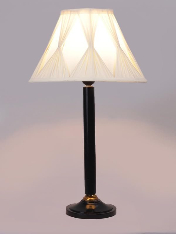 Multicolor Table Lamp | Artistic Mosaic Glass with Sturdy Wood Base | Decorative Ambient Light for Home D�cor | Perfect Blend of Modern & Traditional Style - Model DBH47