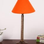 Multicolor Table Lamp | Artistic Mosaic Glass with Sturdy Wood Base | Decorative Ambient Light for Home D�cor | Perfect Blend of Modern & Traditional Style – Model DBH75