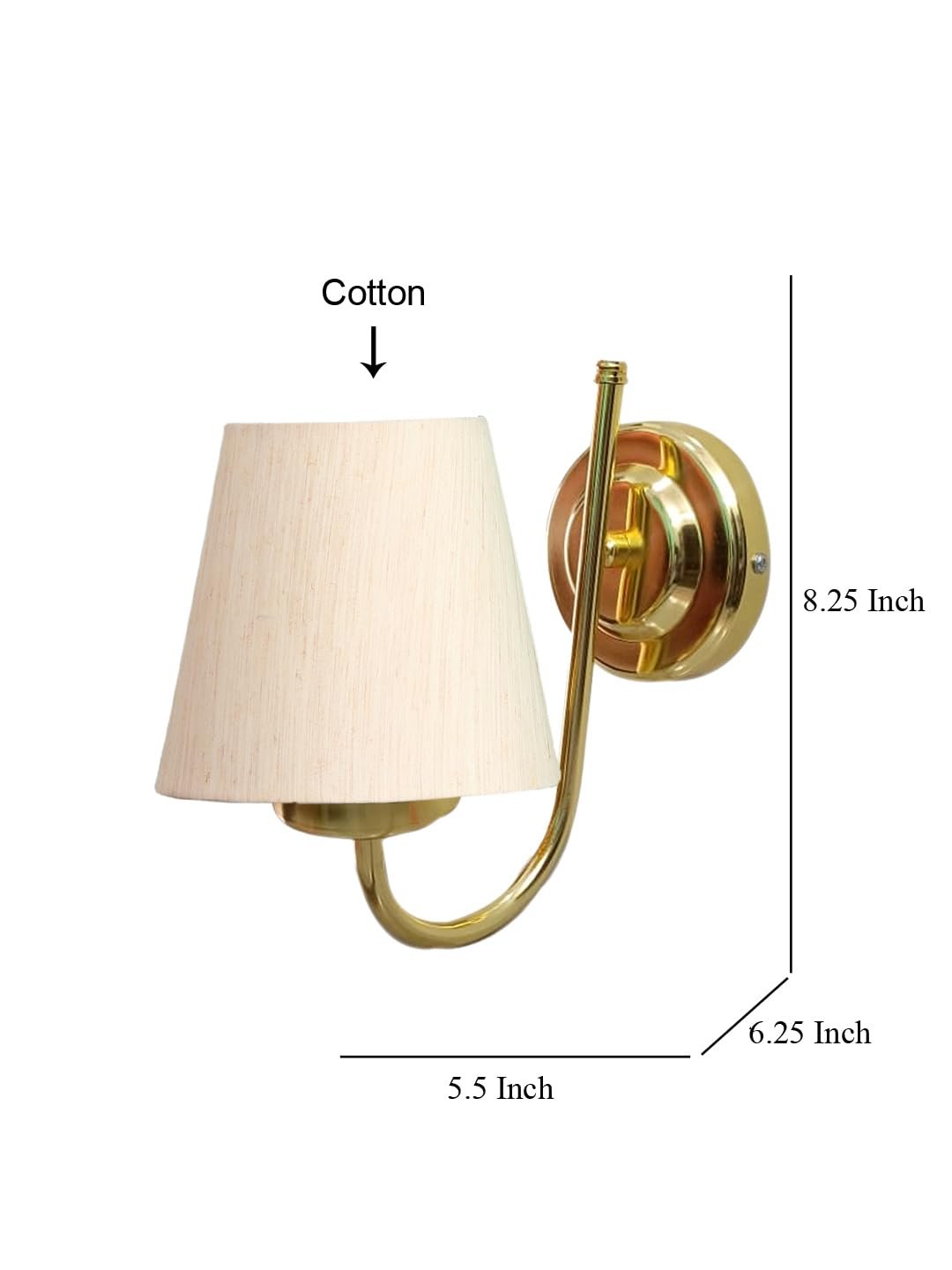 Multicolor Wall Lamp | Elegant Cotton Design | Stylish Ambient Light for Home, Office, Living Room, Bedroom, Hallway | Modern Decorative Wall Sconce - Model DBS01