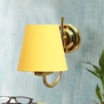 Multicolor Wall Lamp | Elegant Jute Material | Stylish Ambient Light for Home, Office, Living Room, Bedroom, Hallway | Modern Decorative Wall Sconce – Model DBS