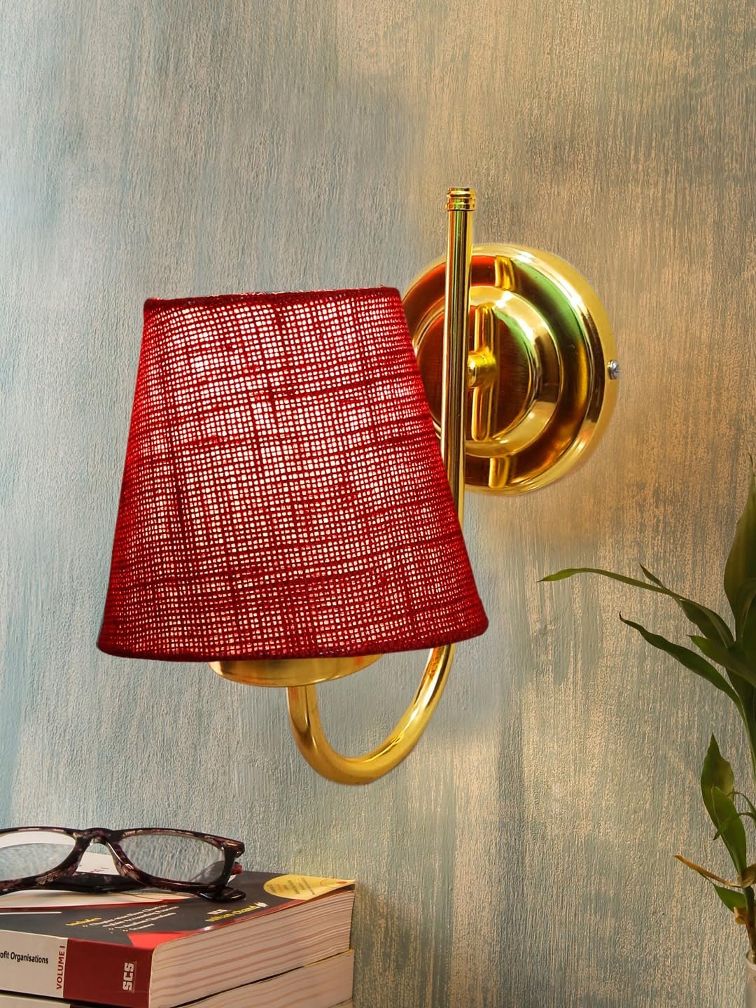 Multicolor Wall Lamp | Elegant Cotton Design | Stylish Ambient Light for Home, Office, Living Room, Bedroom, Hallway | Modern Decorative Wall Sconce - Model DBS11