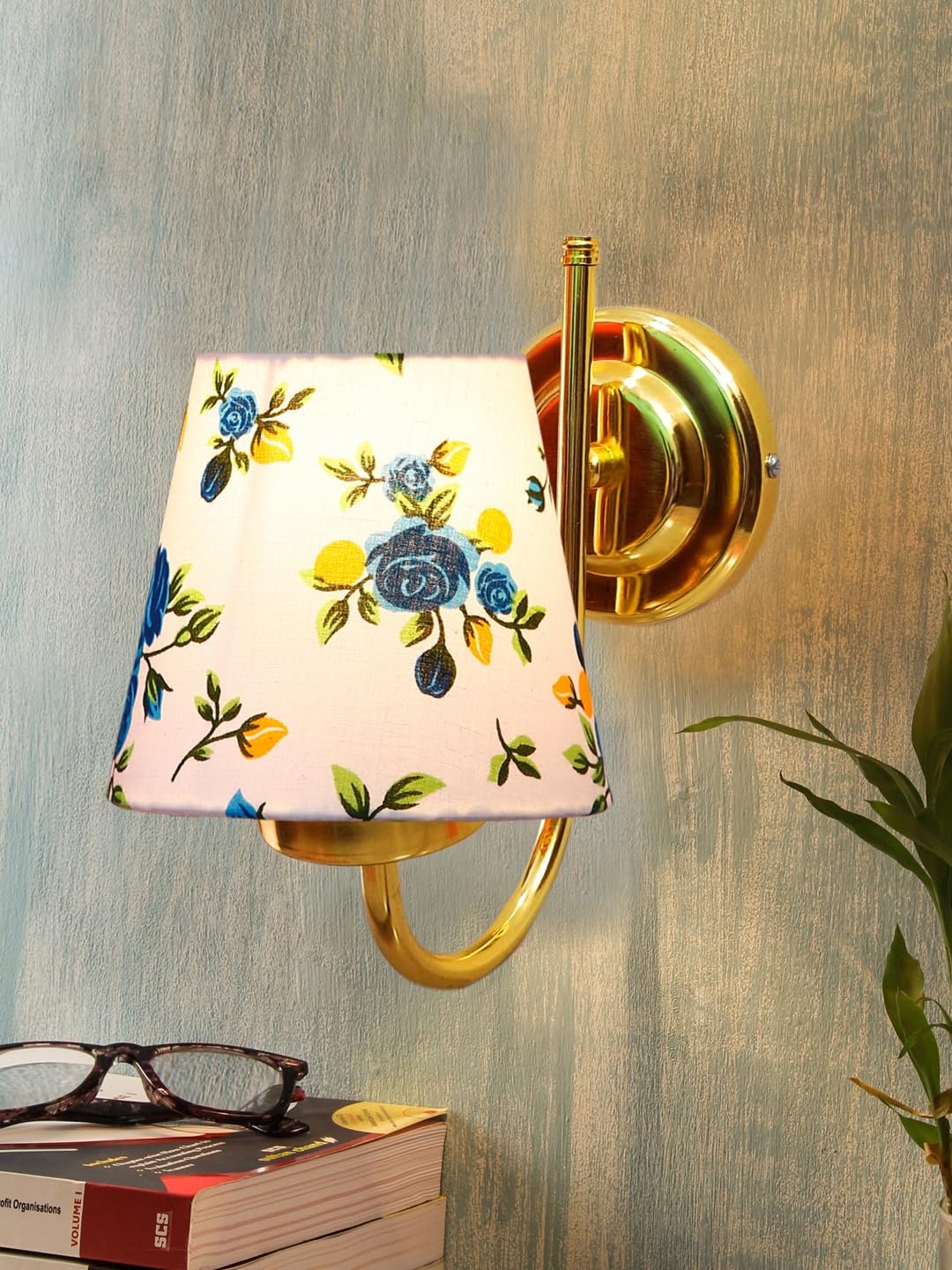Multicolor Wall Lamp | Elegant Cotton Design | Stylish Ambient Light for Home, Office, Living Room, Bedroom, Hallway | Modern Decorative Wall Sconce - Model DBS13