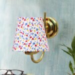 Multicolor Wall Lamp | Elegant Cotton Design | Stylish Ambient Light for Home, Office, Living Room, Bedroom, Hallway | Modern Decorative Wall Sconce – Model DBS15