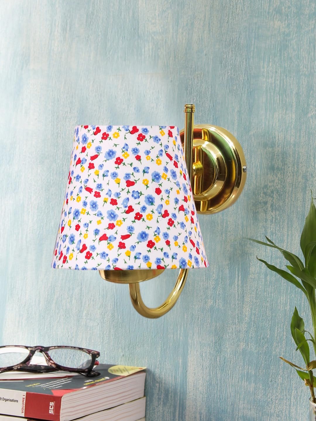Multicolor Wall Lamp | Elegant Cotton Design | Stylish Ambient Light for Home, Office, Living Room, Bedroom, Hallway | Modern Decorative Wall Sconce - Model DBS15
