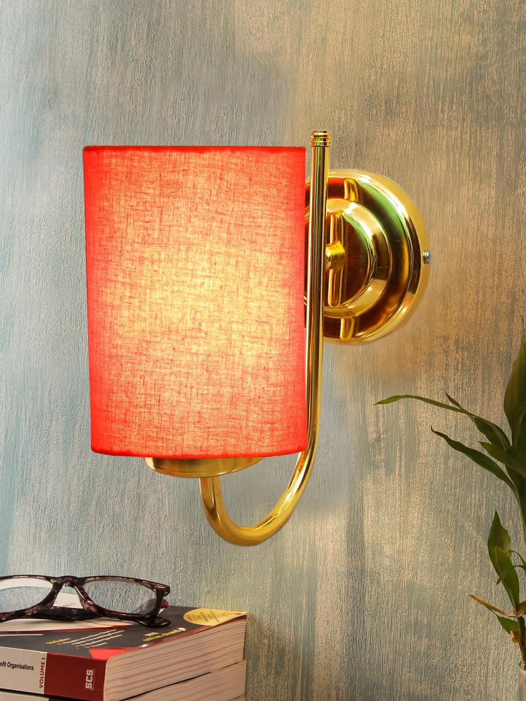 Multicolor Wall Lamp | Elegant Cotton Design | Stylish Ambient Light for Home, Office, Living Room, Bedroom, Hallway | Modern Decorative Wall Sconce - Model DBS19