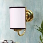 Multicolor Wall Lamp | Elegant Jute Material | Stylish Ambient Light for Home, Office, Living Room, Bedroom, Hallway | Modern Decorative Wall Sconce – Model DBS22