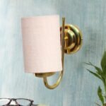 Multicolor Wall Lamp | Elegant Jute Material | Stylish Ambient Light for Home, Office, Living Room, Bedroom, Hallway | Modern Decorative Wall Sconce – Model DBS24
