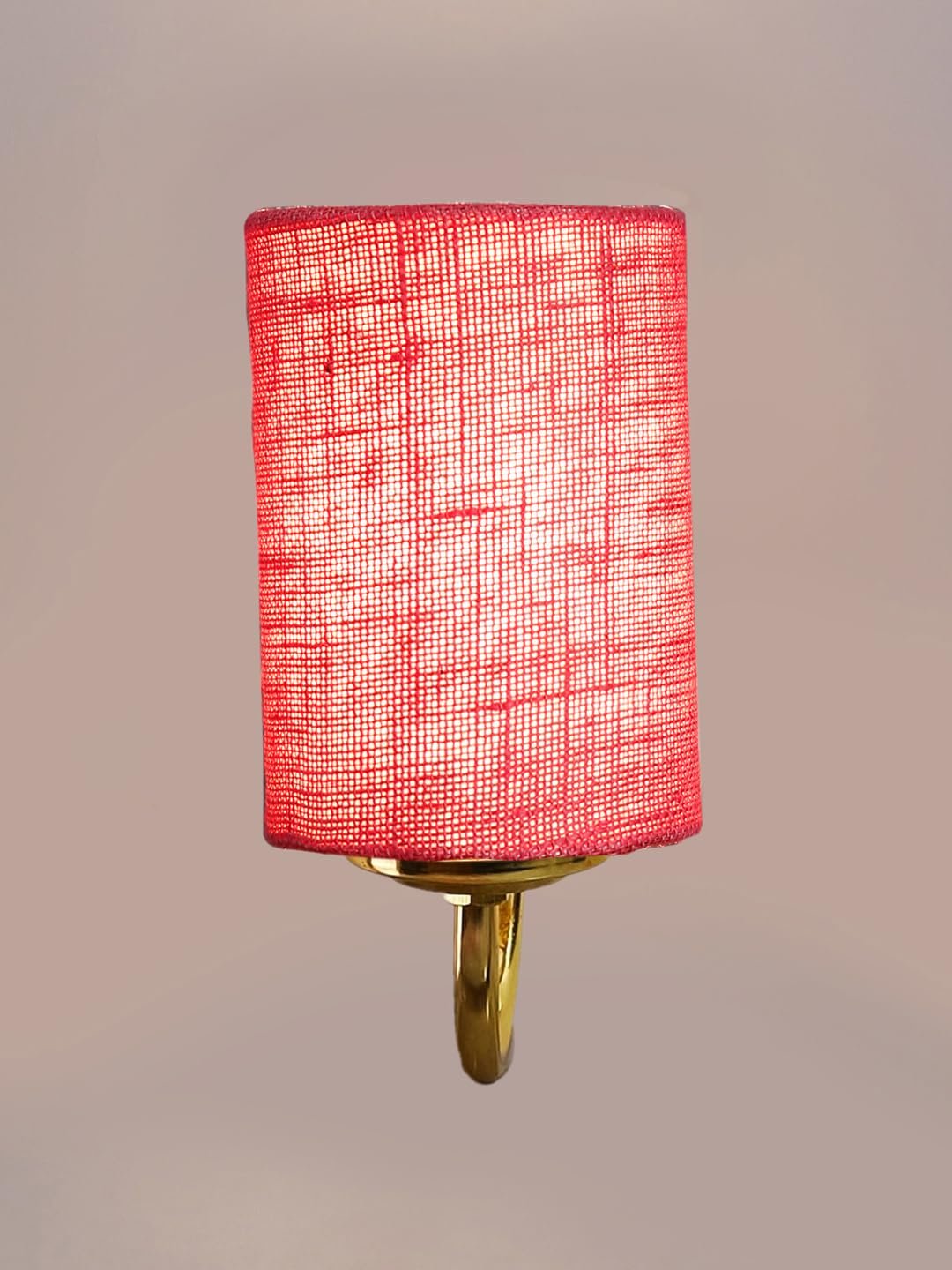 Multicolor Wall Lamp | Elegant Jute Material | Stylish Ambient Light for Home, Office, Living Room, Bedroom, Hallway | Modern Decorative Wall Sconce - Model DBS25