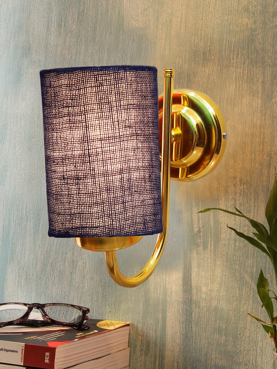 Multicolor Wall Lamp | Elegant Cotton Design | Stylish Ambient Light for Home, Office, Living Room, Bedroom, Hallway | Modern Decorative Wall Sconce - Model DBS27