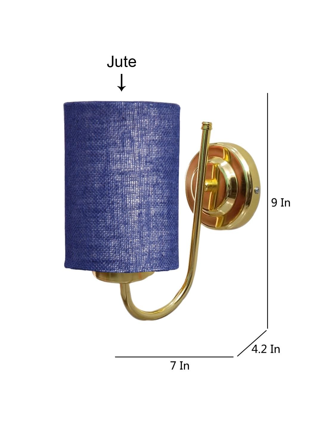 Multicolor Wall Lamp | Elegant Cotton Design | Stylish Ambient Light for Home, Office, Living Room, Bedroom, Hallway | Modern Decorative Wall Sconce - Model DBS27