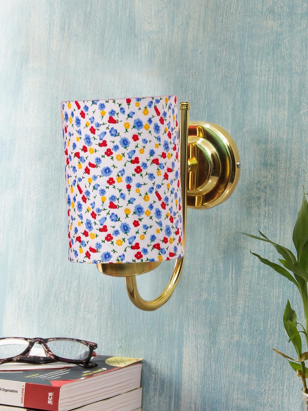 Multicolor Wall Lamp | Elegant Cotton Design | Stylish Ambient Light for Home, Office, Living Room, Bedroom, Hallway | Modern Decorative Wall Sconce - Model DBS30