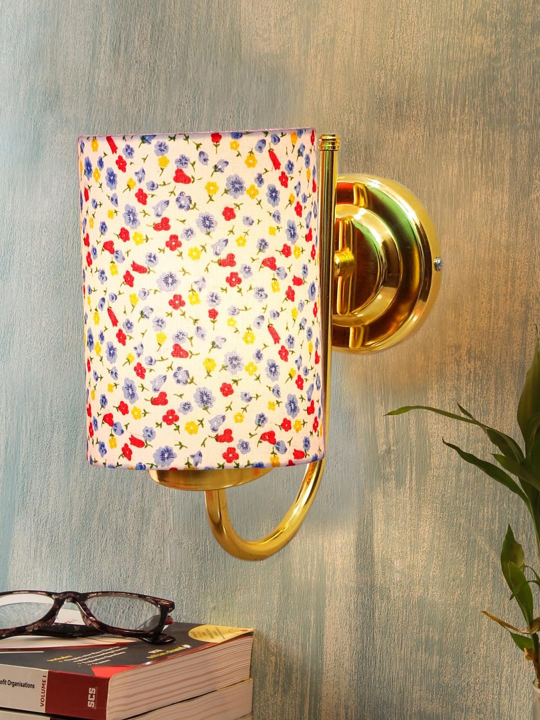 Multicolor Wall Lamp | Elegant Cotton Design | Stylish Ambient Light for Home, Office, Living Room, Bedroom, Hallway | Modern Decorative Wall Sconce - Model DBS30