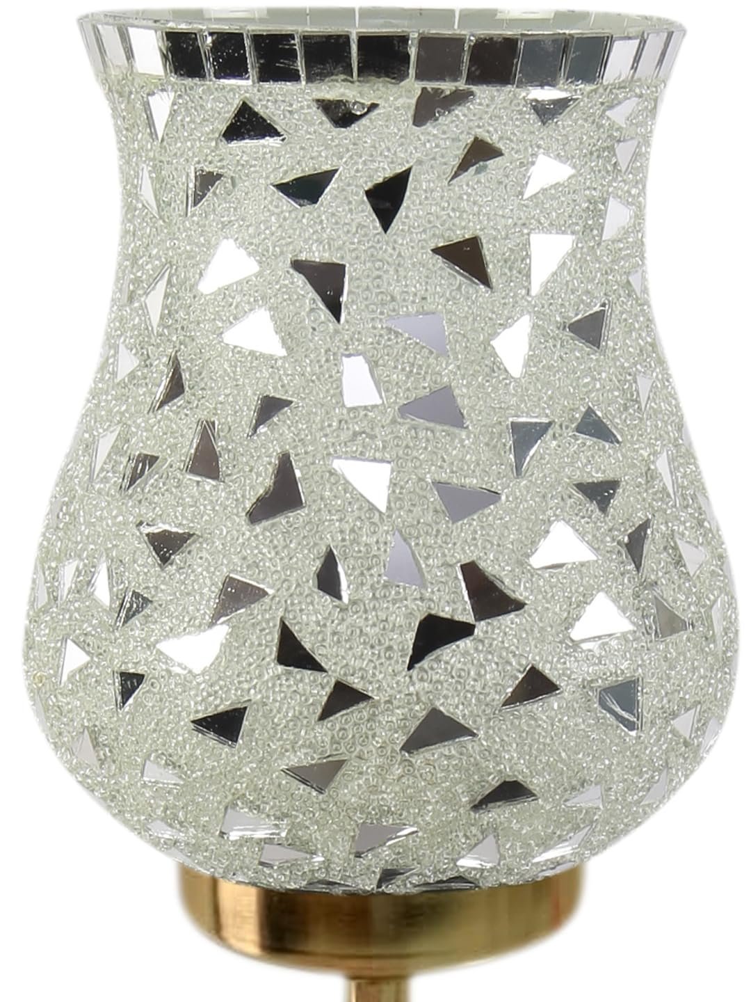Multicolor Wall Lamp | Elegant Mosaic Glass & Wood Design | Stylish Ambient Light for Home, Office, Living Room, Bedroom, Hallway | Modern Decorative Wall Sconce - Model DBS33