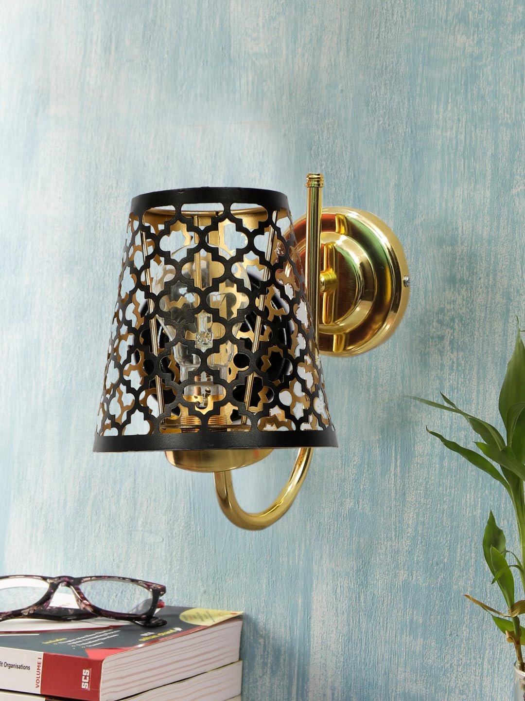 Multicolor Wall Lamp | Elegant Metal Material | Stylish Ambient Light for Home, Office, Living Room, Bedroom, Hallway | Modern Decorative Wall Sconce - Model DBS53