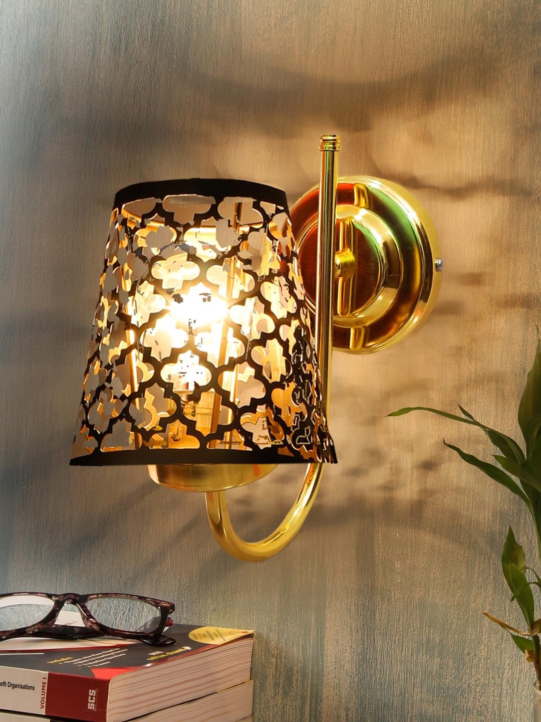 Multicolor Wall Lamp | Elegant Metal Material | Stylish Ambient Light for Home, Office, Living Room, Bedroom, Hallway | Modern Decorative Wall Sconce - Model DBS53