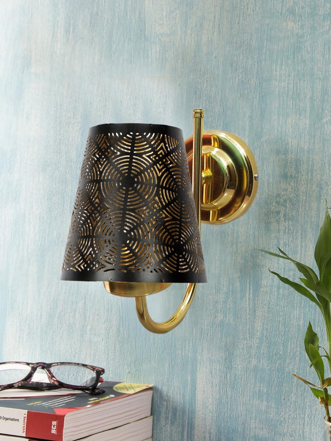 Multicolor Wall Lamp | Elegant Metal Material | Stylish Ambient Light for Home, Office, Living Room, Bedroom, Hallway | Modern Decorative Wall Sconce - Model DBS55