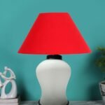Multicolor Table Lamp | Artistic Mosaic Glass with Sturdy Wood Base | Decorative Ambient Light for Home D�cor | Perfect Blend of Modern & Traditional Style – Model DDG78