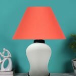 Multicolor Table Lamp | Artistic Mosaic Glass with Sturdy Wood Base | Decorative Ambient Light for Home D�cor | Perfect Blend of Modern & Traditional Style – Model DDG79