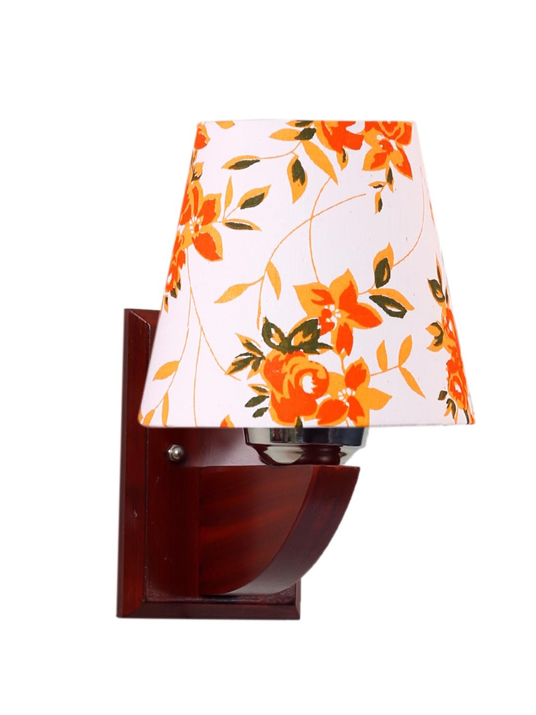 Multicolor Wall Lamp | Elegant Fabric & Wood Design | Stylish Ambient Light for Home, Office, Living Room, Bedroom, Hallway | Modern Decorative Wall Sconce - Model DGZ32