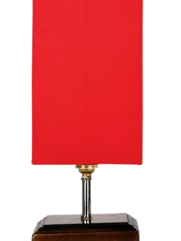 Multicolor Table Lamp | Artistic Mosaic Glass with Sturdy Wood Base | Decorative Ambient Light for Home D�cor | Perfect Blend of Modern & Traditional Style - Model DKK102