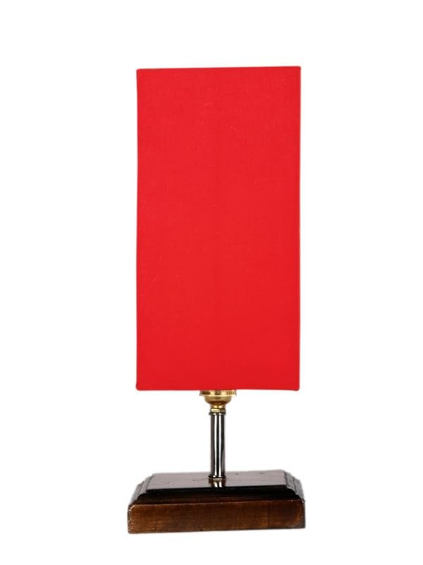 Multicolor Table Lamp | Artistic Mosaic Glass with Sturdy Wood Base | Decorative Ambient Light for Home D�cor | Perfect Blend of Modern & Traditional Style - Model DKK102