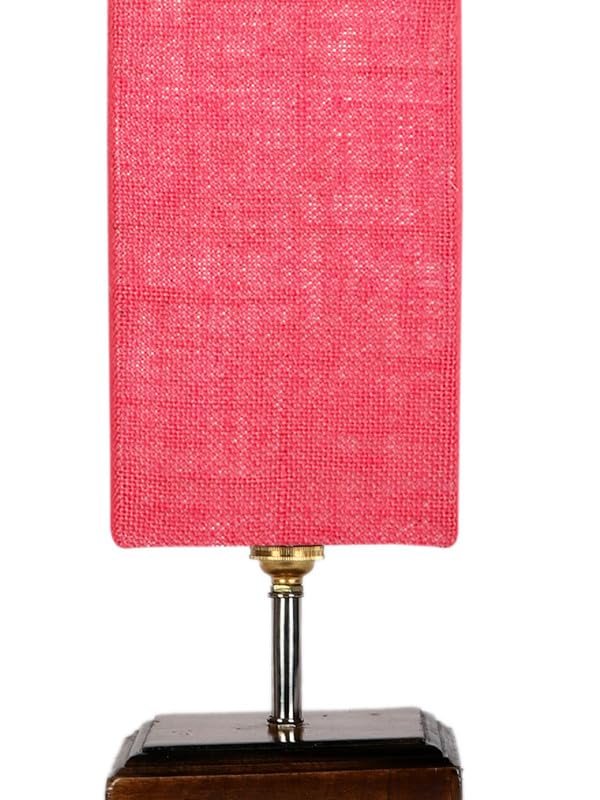 Multicolor Table Lamp | Artistic Mosaic Glass with Sturdy Wood Base | Decorative Ambient Light for Home D�cor | Perfect Blend of Modern & Traditional Style - Model DKK108