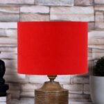Multicolor Table Lamp | Artistic Mosaic Glass with Sturdy Wood Base | Decorative Ambient Light for Home D�cor | Perfect Blend of Modern & Traditional Style – Model DKK22