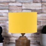Multicolor Table Lamp | Artistic Mosaic Glass with Sturdy Wood Base | Decorative Ambient Light for Home D�cor | Perfect Blend of Modern & Traditional Style – Model DKK24