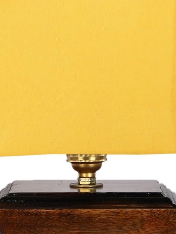 Multicolor Table Lamp | Artistic Mosaic Glass with Sturdy Wood Base | Decorative Ambient Light for Home D�cor | Perfect Blend of Modern & Traditional Style - Model DKK70