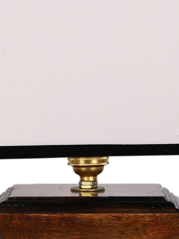 Multicolor Table Lamp | Artistic Mosaic Glass with Sturdy Wood Base | Decorative Ambient Light for Home D�cor | Perfect Blend of Modern & Traditional Style - Model DKK72