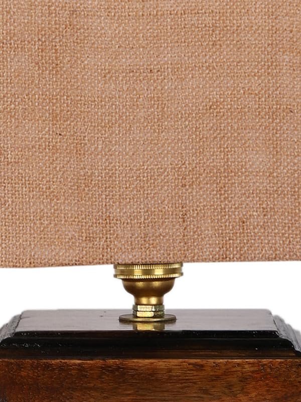 Multicolor Table Lamp | Artistic Mosaic Glass with Sturdy Wood Base | Decorative Ambient Light for Home D�cor | Perfect Blend of Modern & Traditional Style - Model DKK73