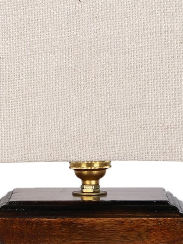 Multicolor Table Lamp | Artistic Mosaic Glass with Sturdy Wood Base | Decorative Ambient Light for Home D�cor | Perfect Blend of Modern & Traditional Style - Model DKK74