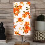 Multicolor Table Lamp | Artistic Mosaic Glass with Sturdy Wood Base | Decorative Ambient Light for Home D�cor | Perfect Blend of Modern & Traditional Style – Model DKK96