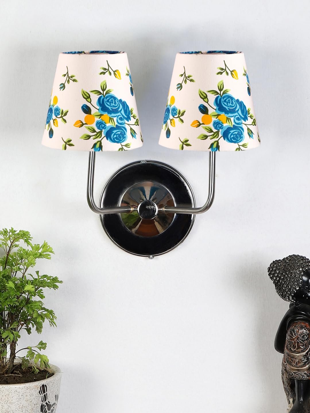 Multicolor Wall Lamp | Elegant Cotton Design | Stylish Ambient Light for Home, Office, Living Room, Bedroom, Hallway | Modern Decorative Wall Sconce - Model DKV103