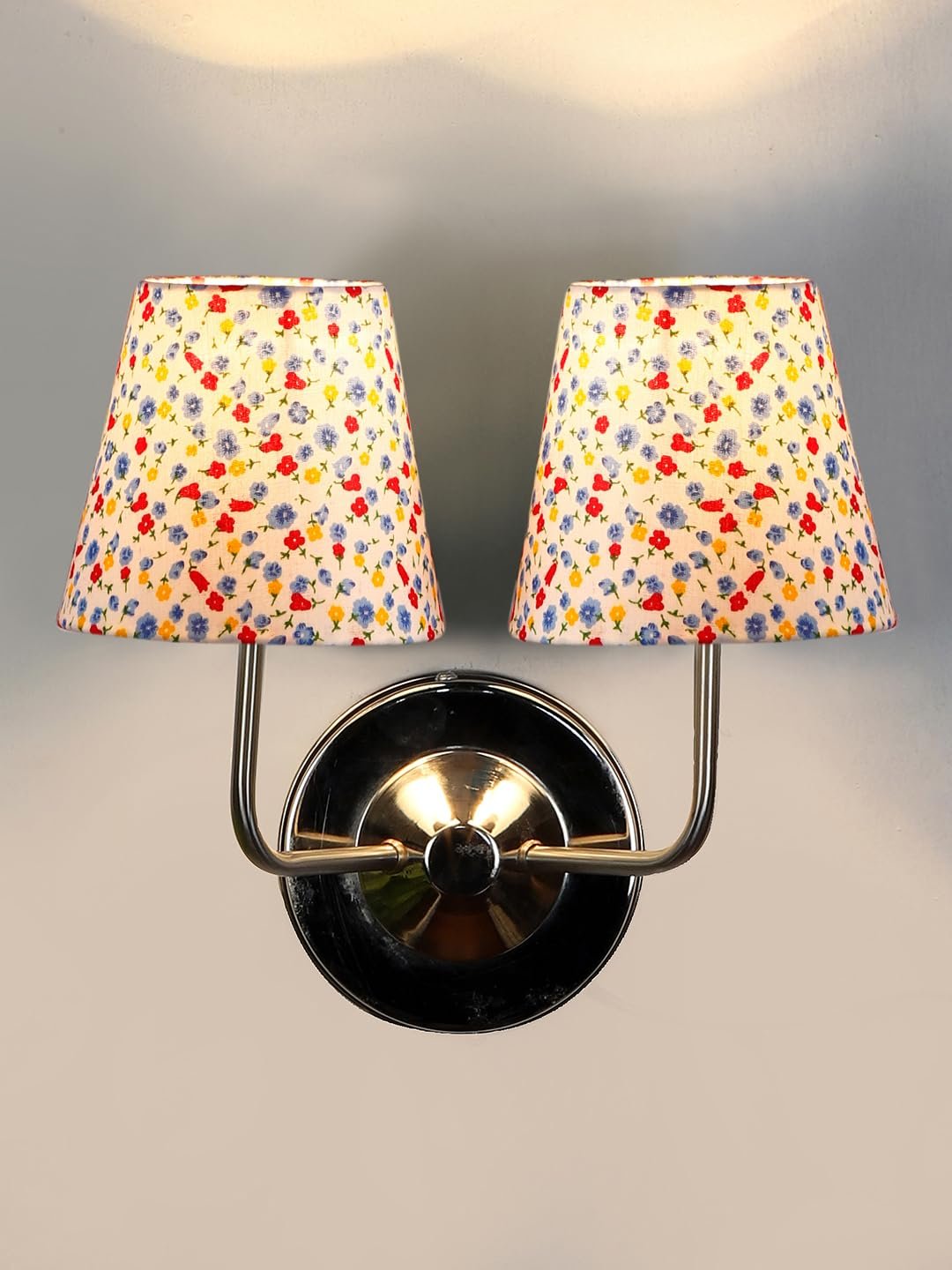 Multicolor Wall Lamp | Elegant Cotton Design | Stylish Ambient Light for Home, Office, Living Room, Bedroom, Hallway | Modern Decorative Wall Sconce - Model DKV1