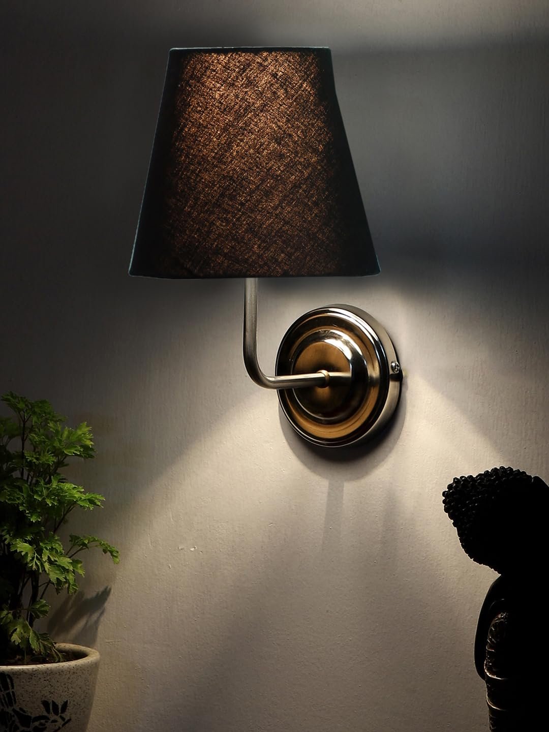 Multicolor Wall Lamp | Elegant Cotton Design | Stylish Ambient Light for Home, Office, Living Room, Bedroom, Hallway | Modern Decorative Wall Sconce - Model DKV107