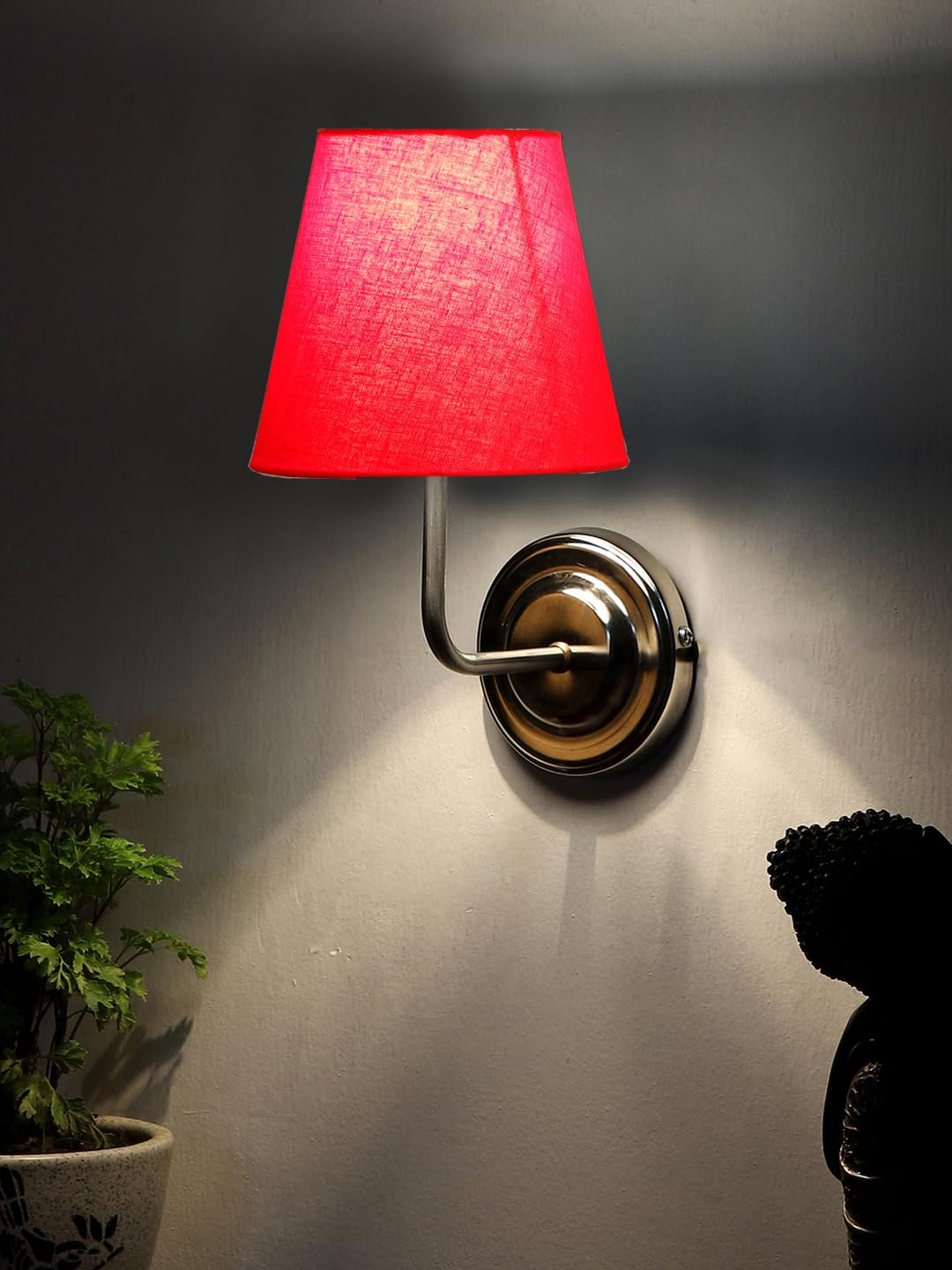 Multicolor Wall Lamp | Elegant Cotton Design | Stylish Ambient Light for Home, Office, Living Room, Bedroom, Hallway | Modern Decorative Wall Sconce - Model DKV108